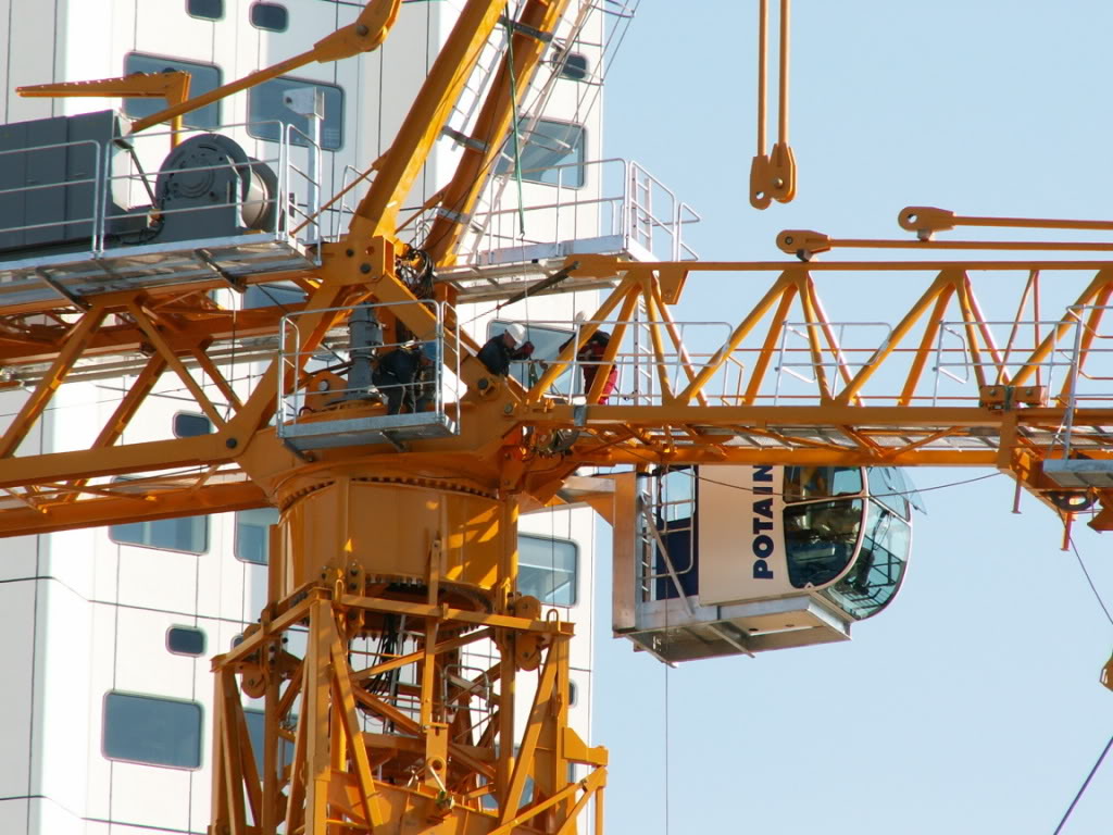 Mightservice GmbH used potain tower cranes