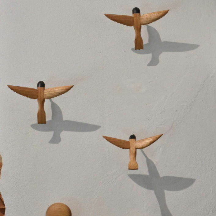 Miniatura: Escultura "Beija-flor"