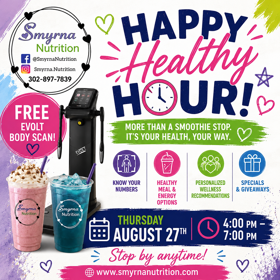 September Healthy Happy Hour