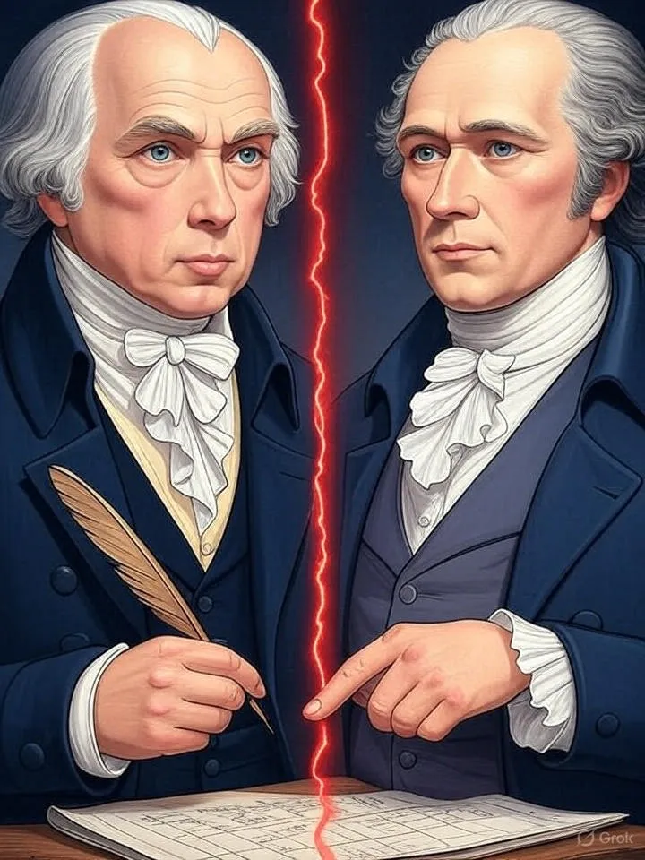 The Federalist Divide — Madison vs. Hamilton and the General Welfare Debate