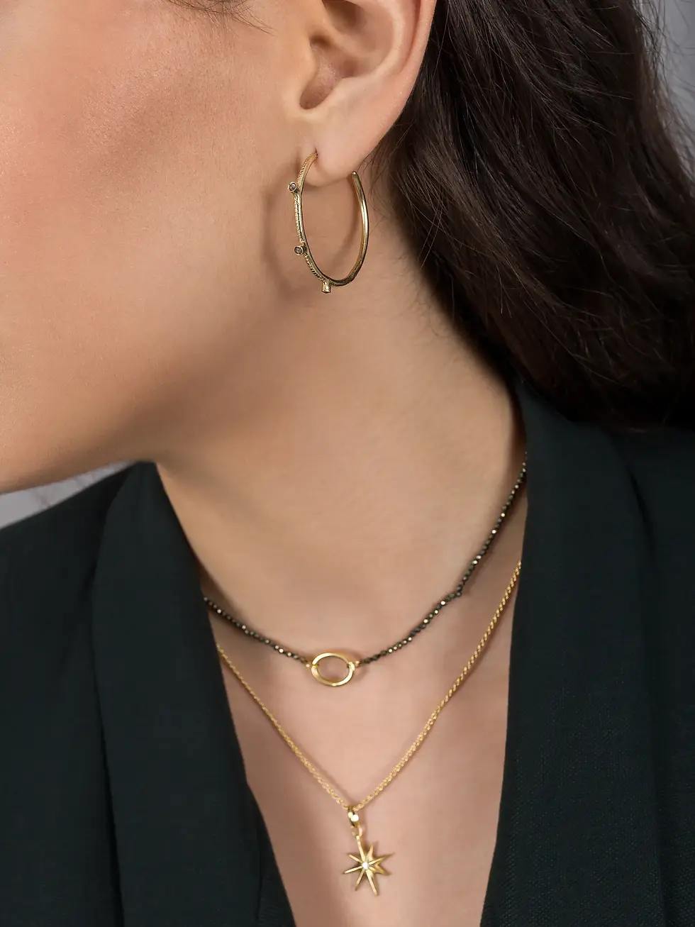 Miniatura: Anni '20 rosetta earrings