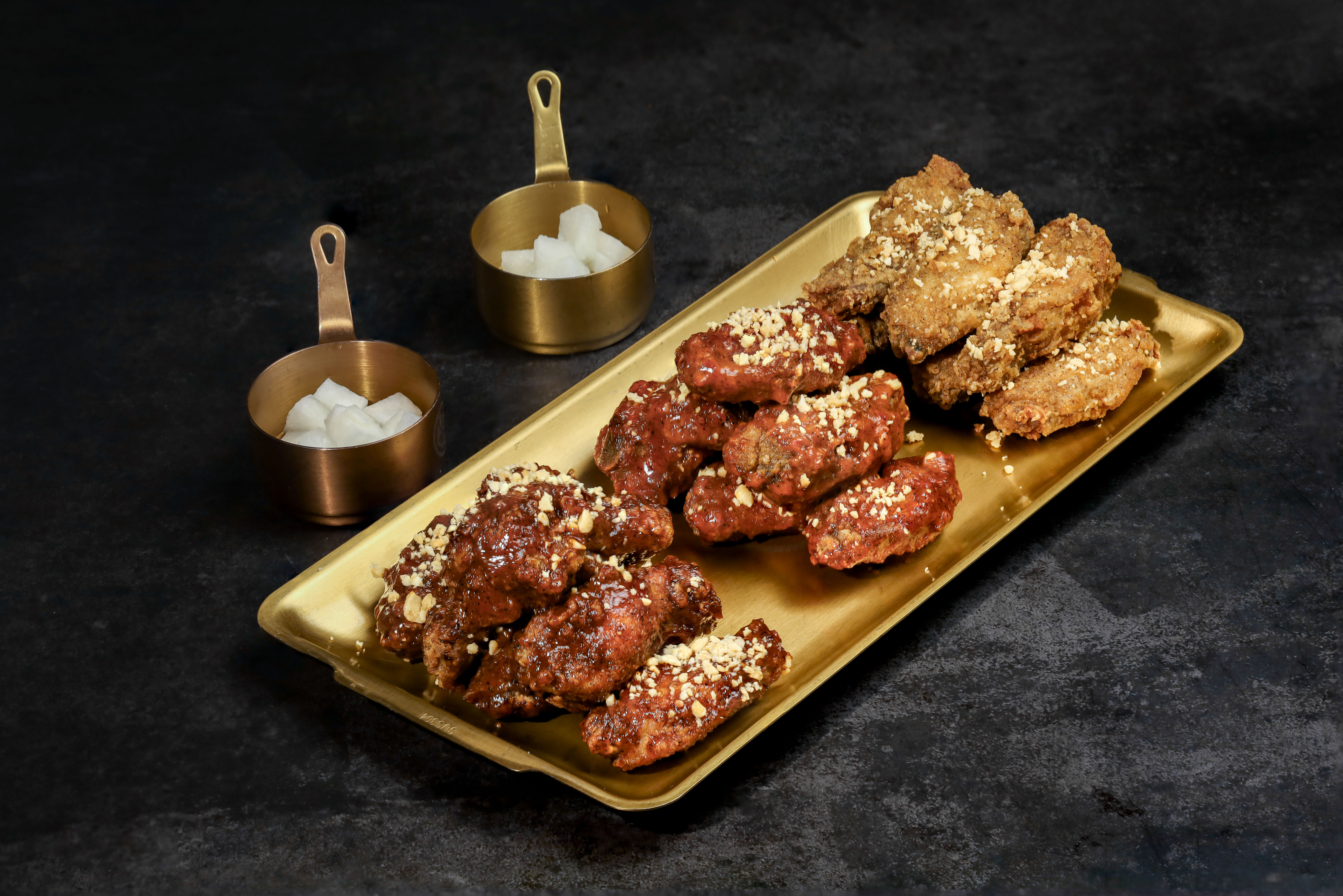 Arranged Food and Objects