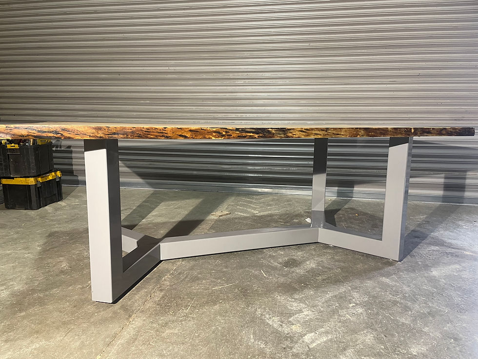 Thumbnail: spalted beech dining table