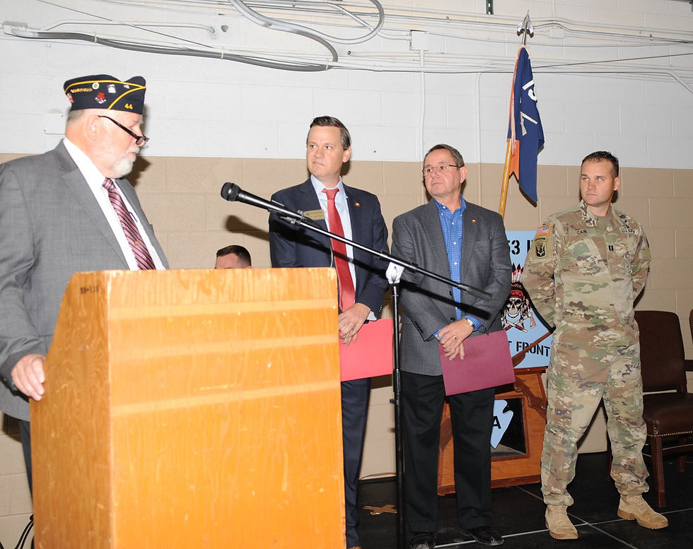 Senator Flippo has been with American Legion for his support of Arkansas Veterans