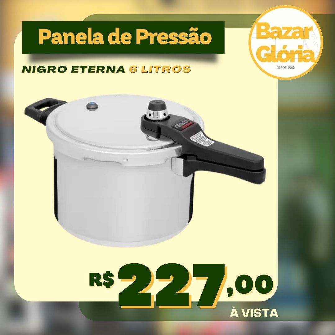 Panela de Pressão Nigro Polida