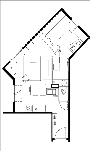 Rénovation d'un appartement à Lyon. Quartier Montchat