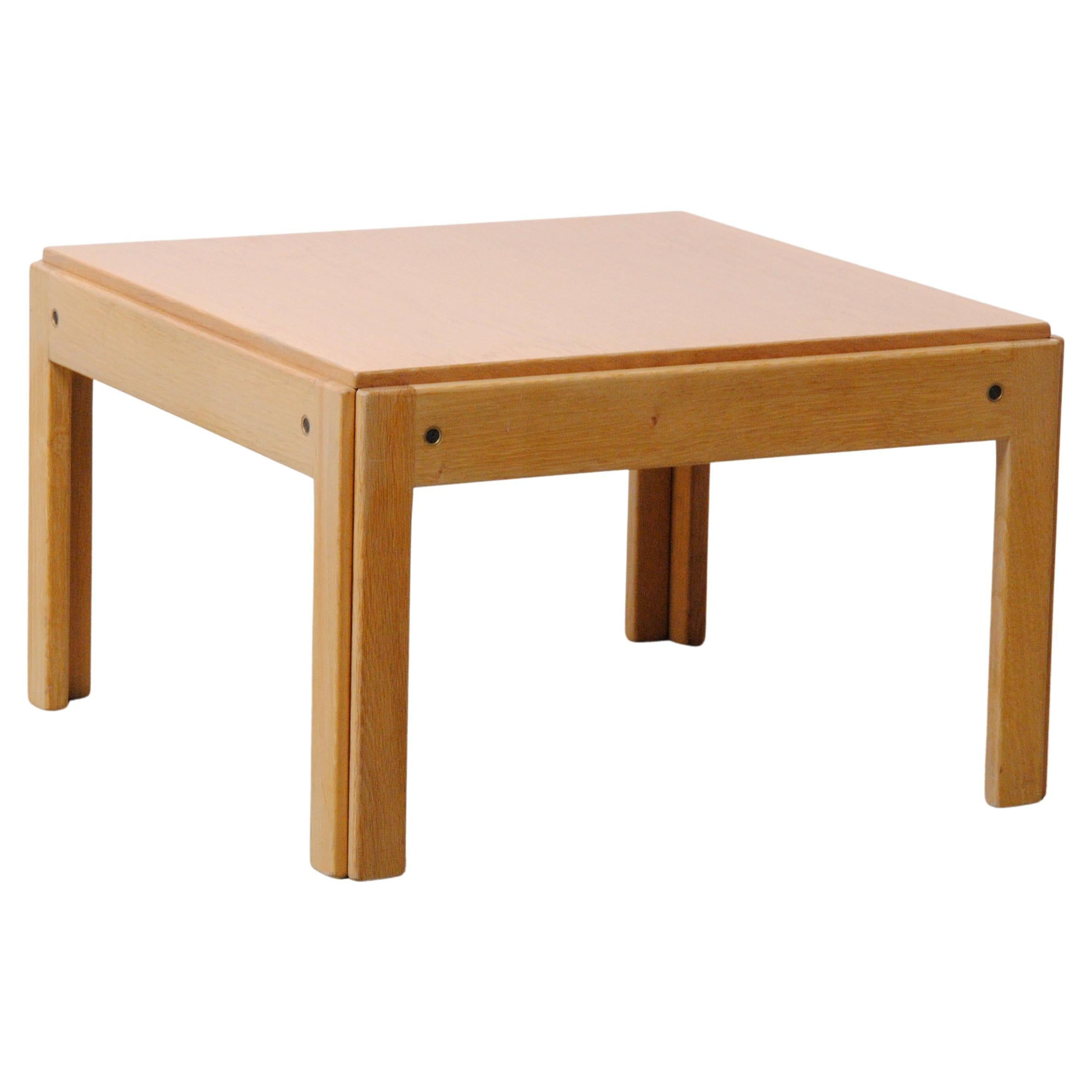 1960s, Illum Wikkelso Danish Oak Plexus Side Table by CFC Silkeborg