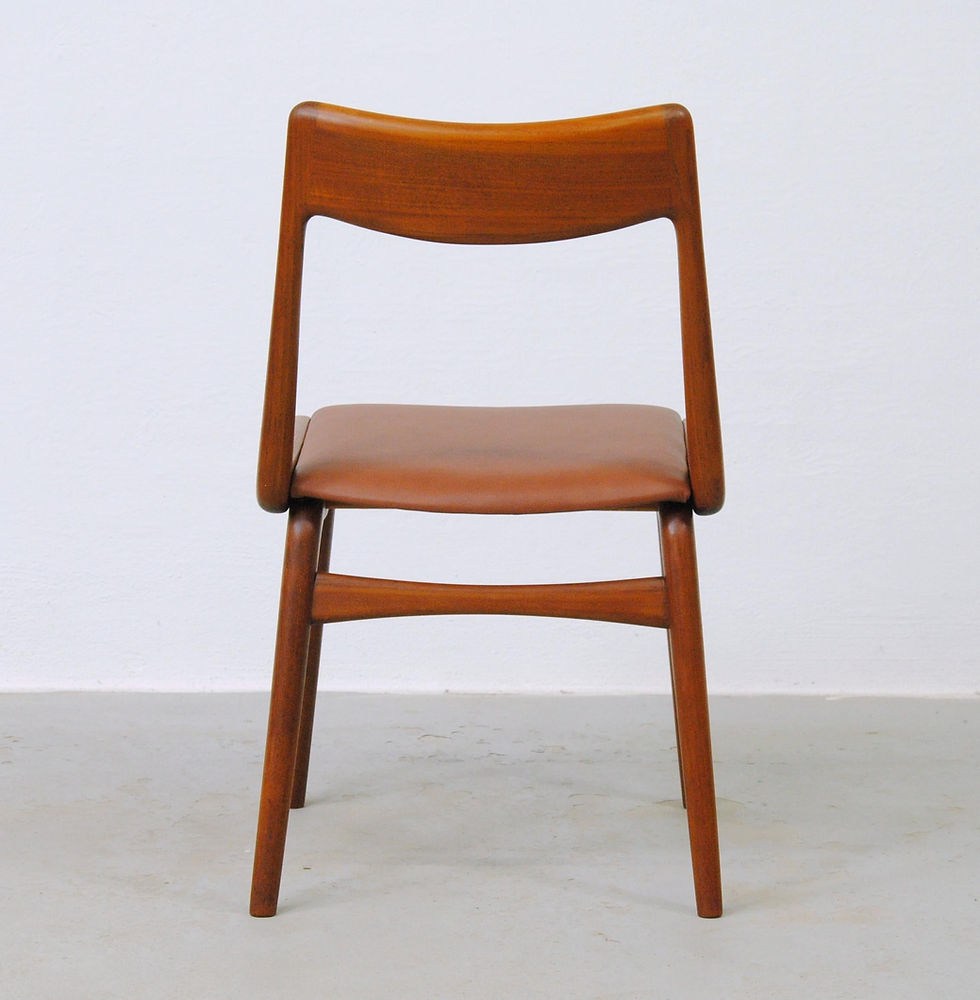 Thumbnail: 1950's Set of Six Fully Restored Danish Alfred Christensen Teak Dining Chairs