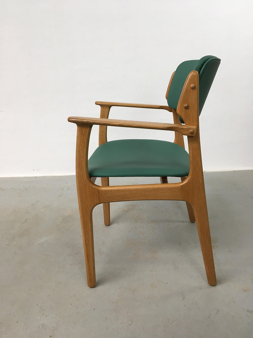 Thumbnail: 1960s Fully Restored Erik Buch Oak Armchairs