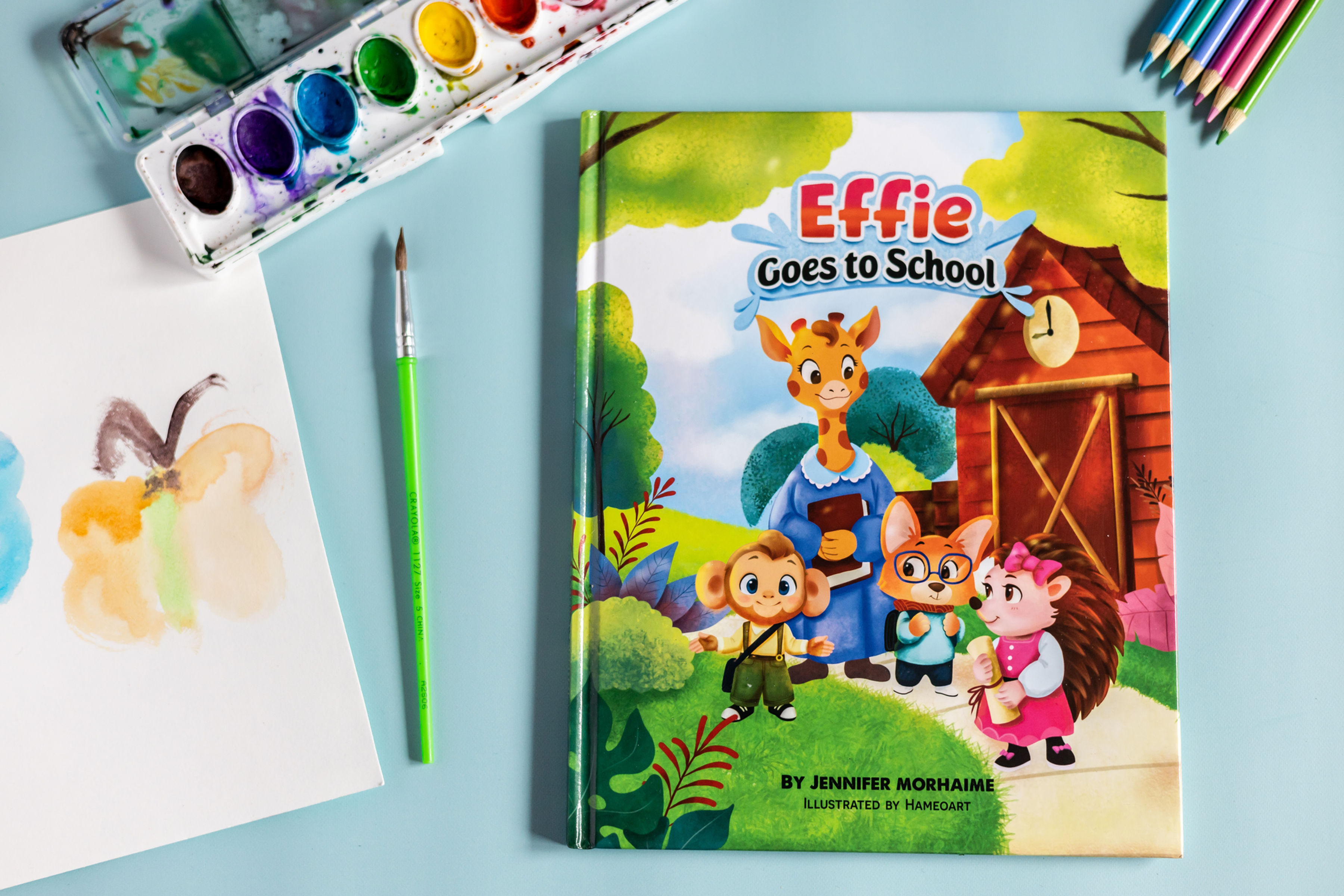 Effie Goes to School Hardback