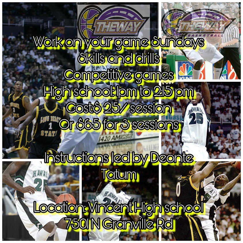 Skills and Drills Sundays