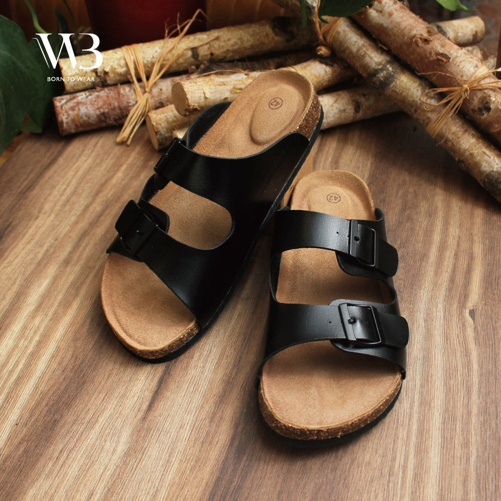 WB男女款勃肯涼拖鞋  00-A07