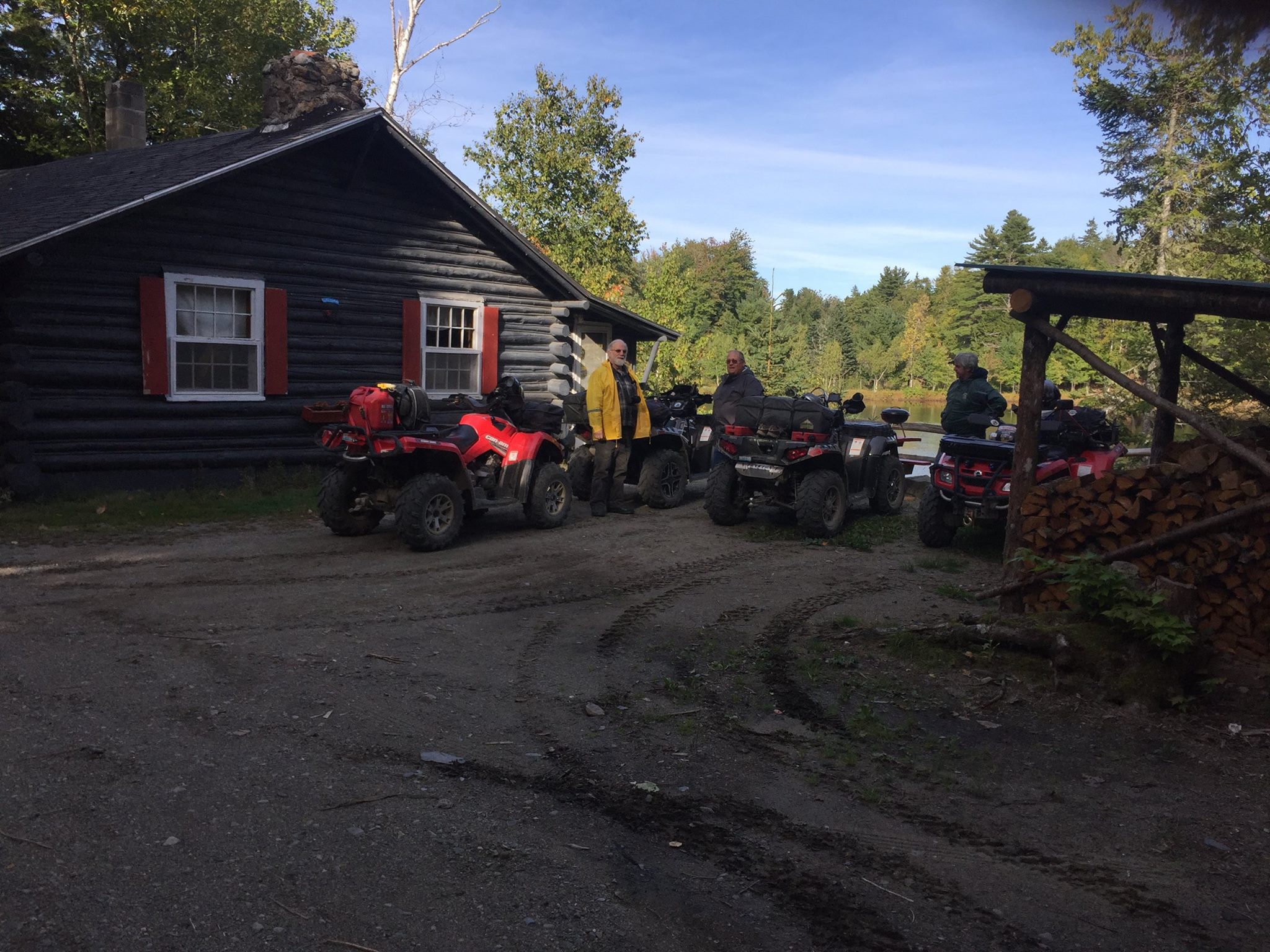 ATV's off the Sunrise Trail