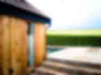 Siberian Larch cladding with Oak win