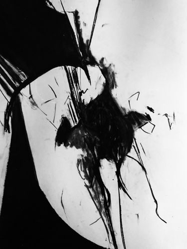Charcoal drawing