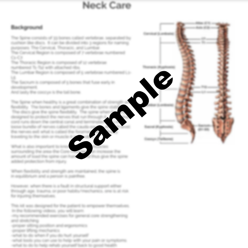 Thumbnail: Neck Care Kit III