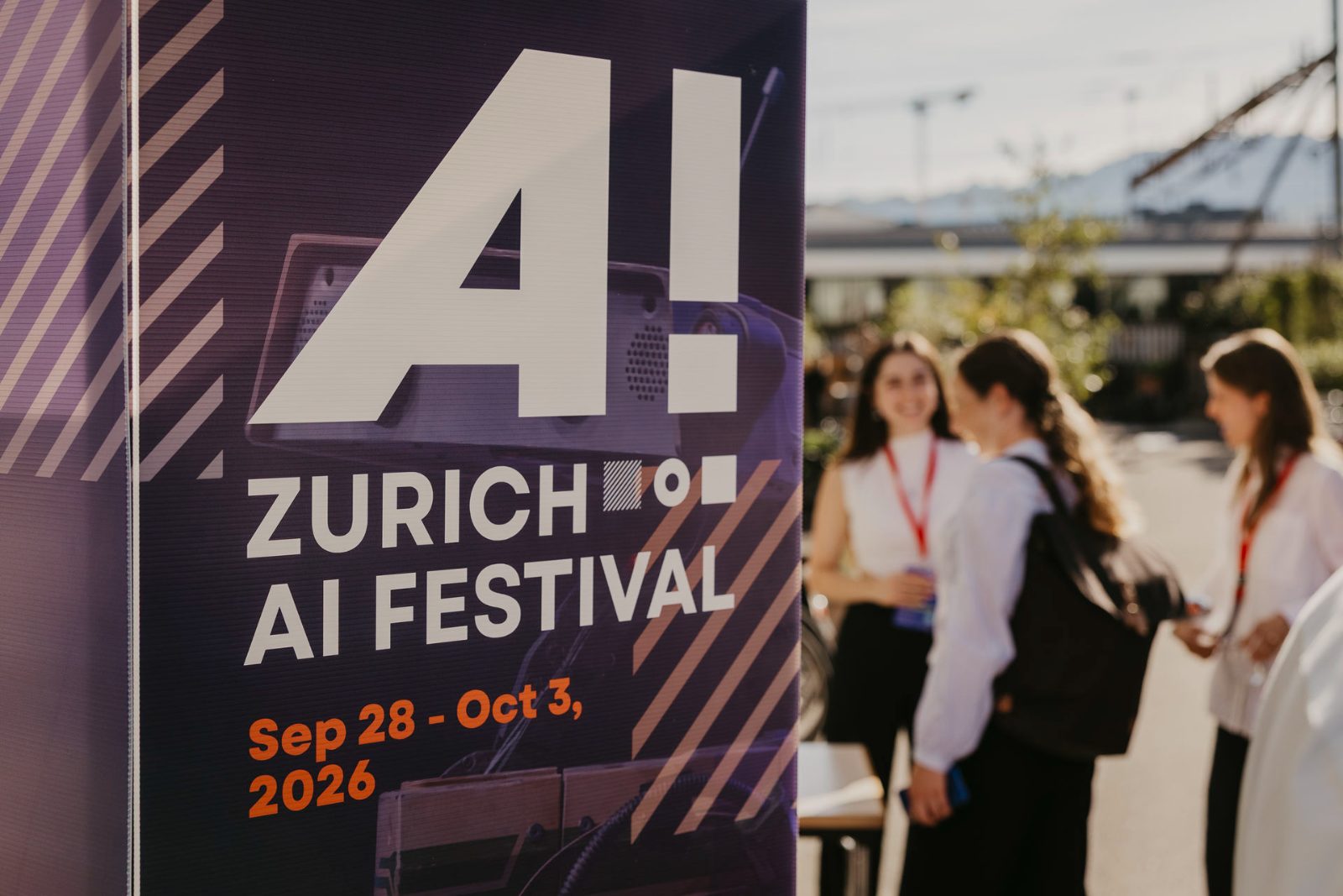 Festivalplakat «Zurich AI Festival»