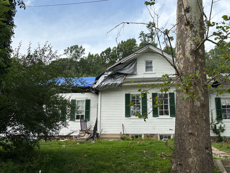 Impact of the July 8th Storm on the Library and Historic Yellow Springs Village