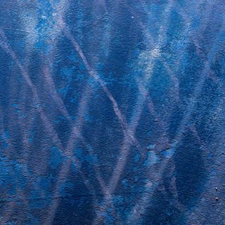 Paint drips on boat hull, Lindisfarne harbour, Northumberland