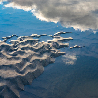 Sand patterns, Budle Bay, Northumberland