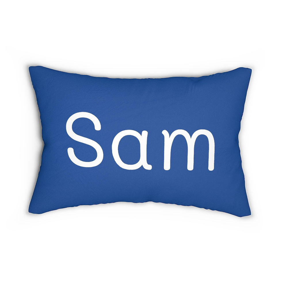 Thumbnail: Navy Blue - Sam Bed Pillow