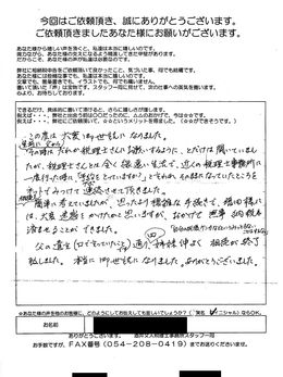 父の遺言通り、四姉妹仲良く相続が終了いたしました
