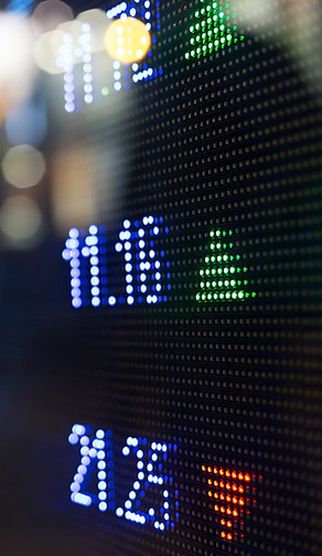 Stock Market Quotes showing ASEAN financial trends