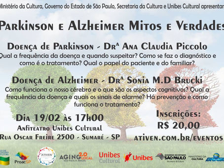 Alzheimer: Mitos e Verdades - Neurologistas discutem prevenções e sintomas de Alzheimer e Parkinson