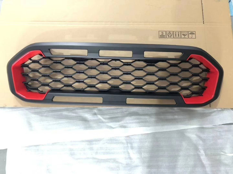 Miniaturbild: Für Ford Ranger T8 LIMITED XL XLT passender Hai-Look-Grill m LEDs