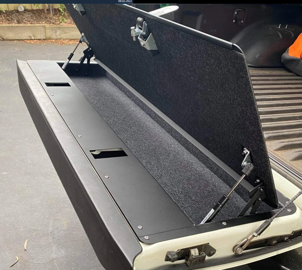 Navara D23 Heckklappen Lagerfläche Tailgate Storage