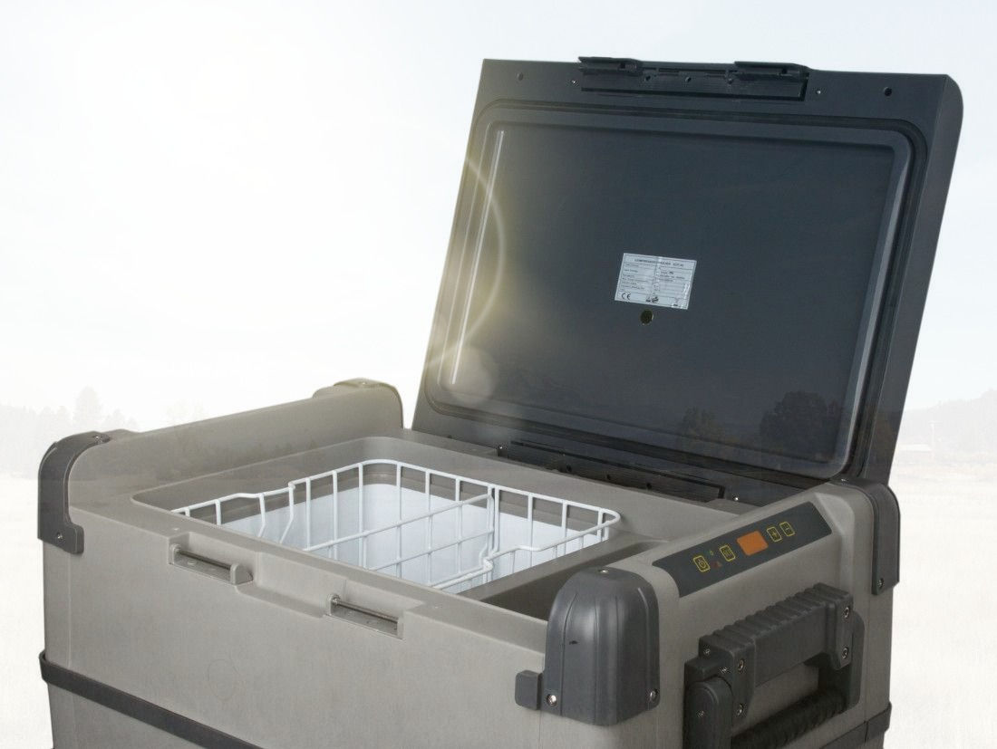 Prime Tech Kompressor-Kühlbox bis -20°C, 12/24/230 Volt