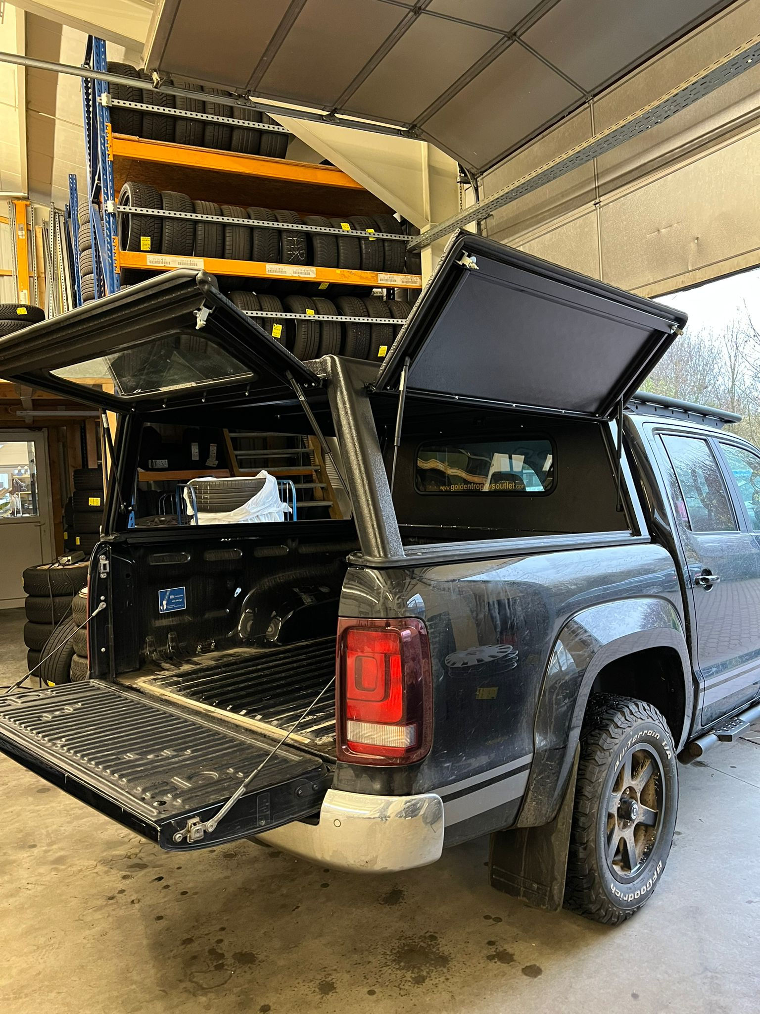 Bushtech Aluminium Hardtop aus Südafrika für VW Amarok bis 2023