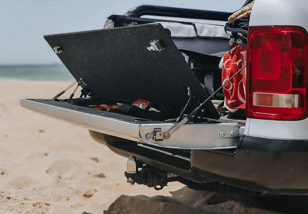 VW Amarok Heckklappen Lagerfläche Tailgate Storage