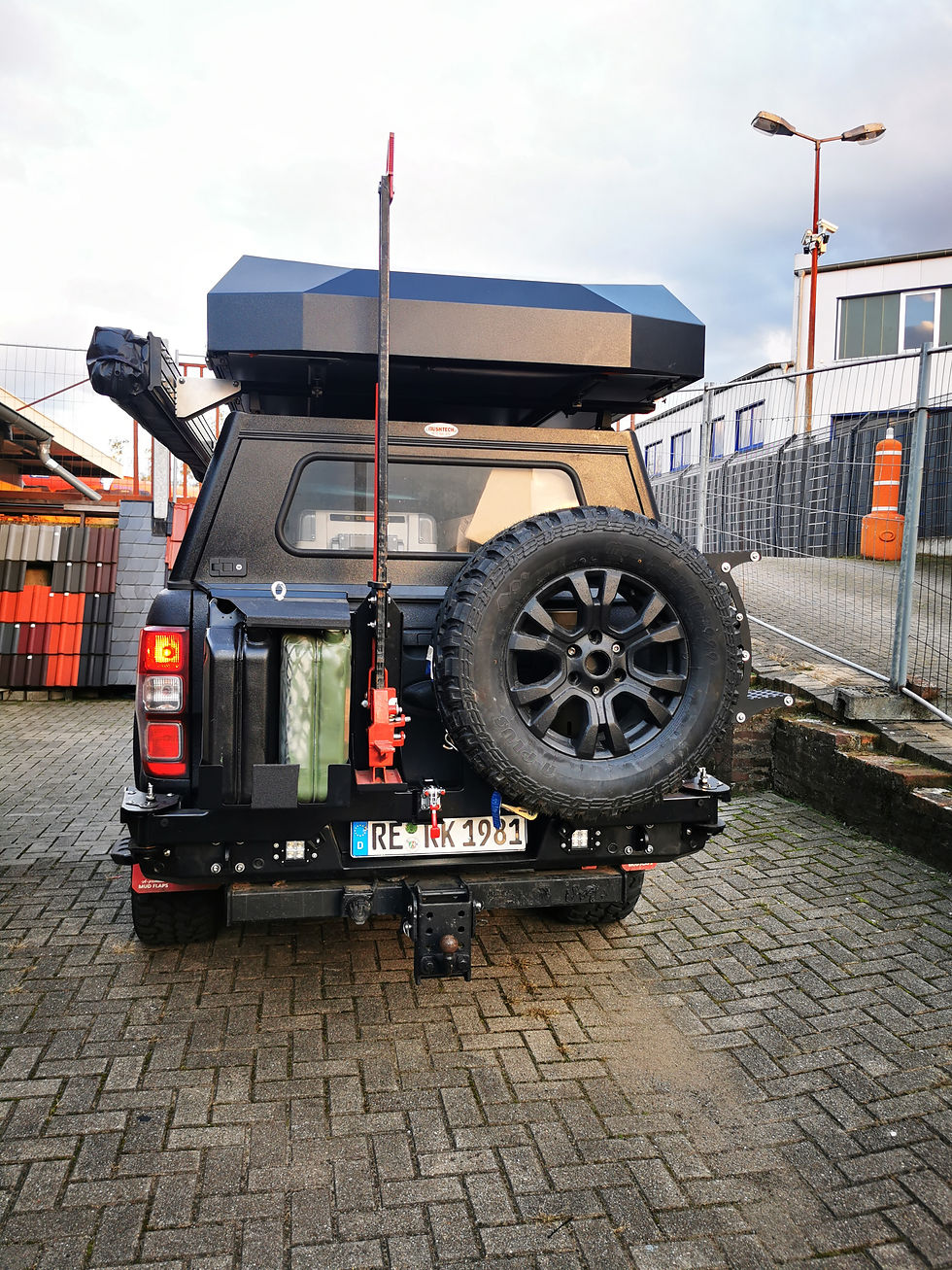 Miniaturbild: Zubehör Overlander - RAW3 - Pickup Heckstoßstange