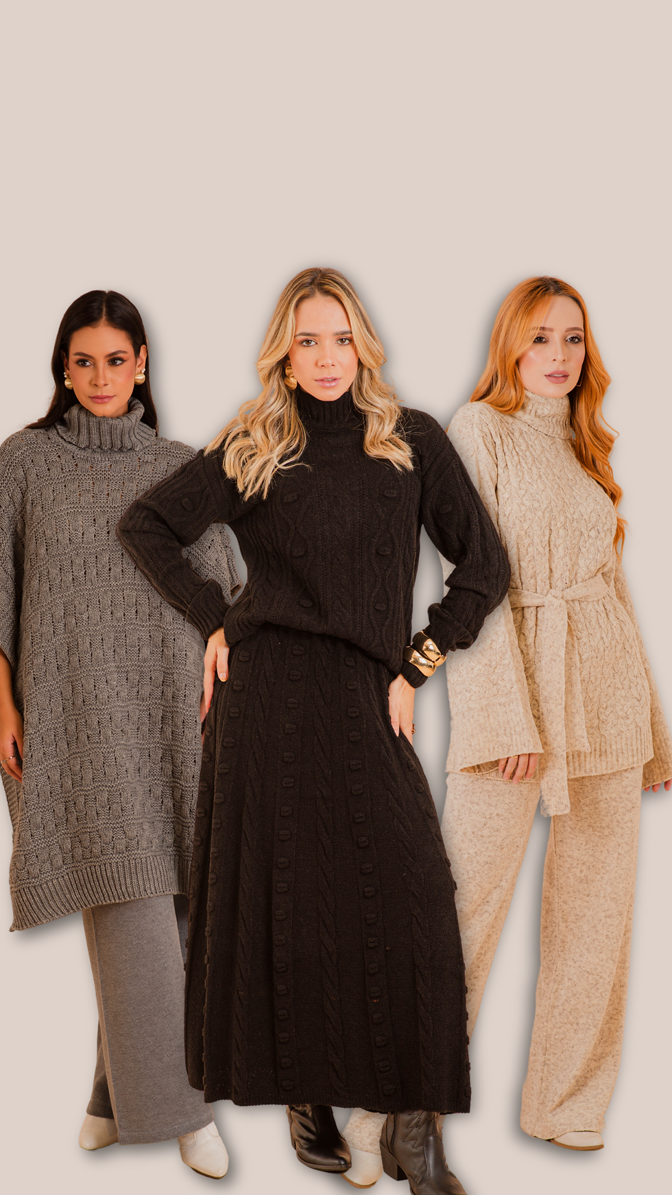 Looks Monocromáticos: A Elegância Atemporal do Inverno!