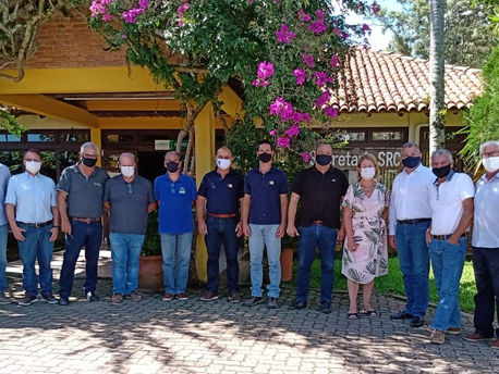 SRC recebe a visita do Presidente do IRGA