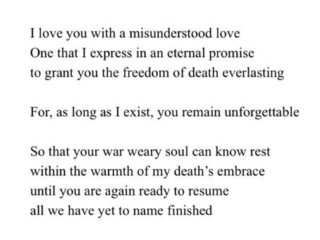 Because I love you.