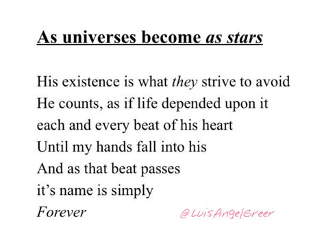 As universes become as stars
