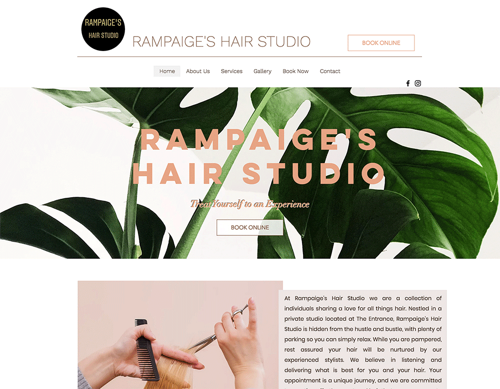 3 images of websites designed by Bookwell for free