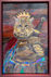a glass mosaic mixed media on wood by artist Dianne Neil