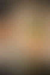 rattan lampshade and gallery wall