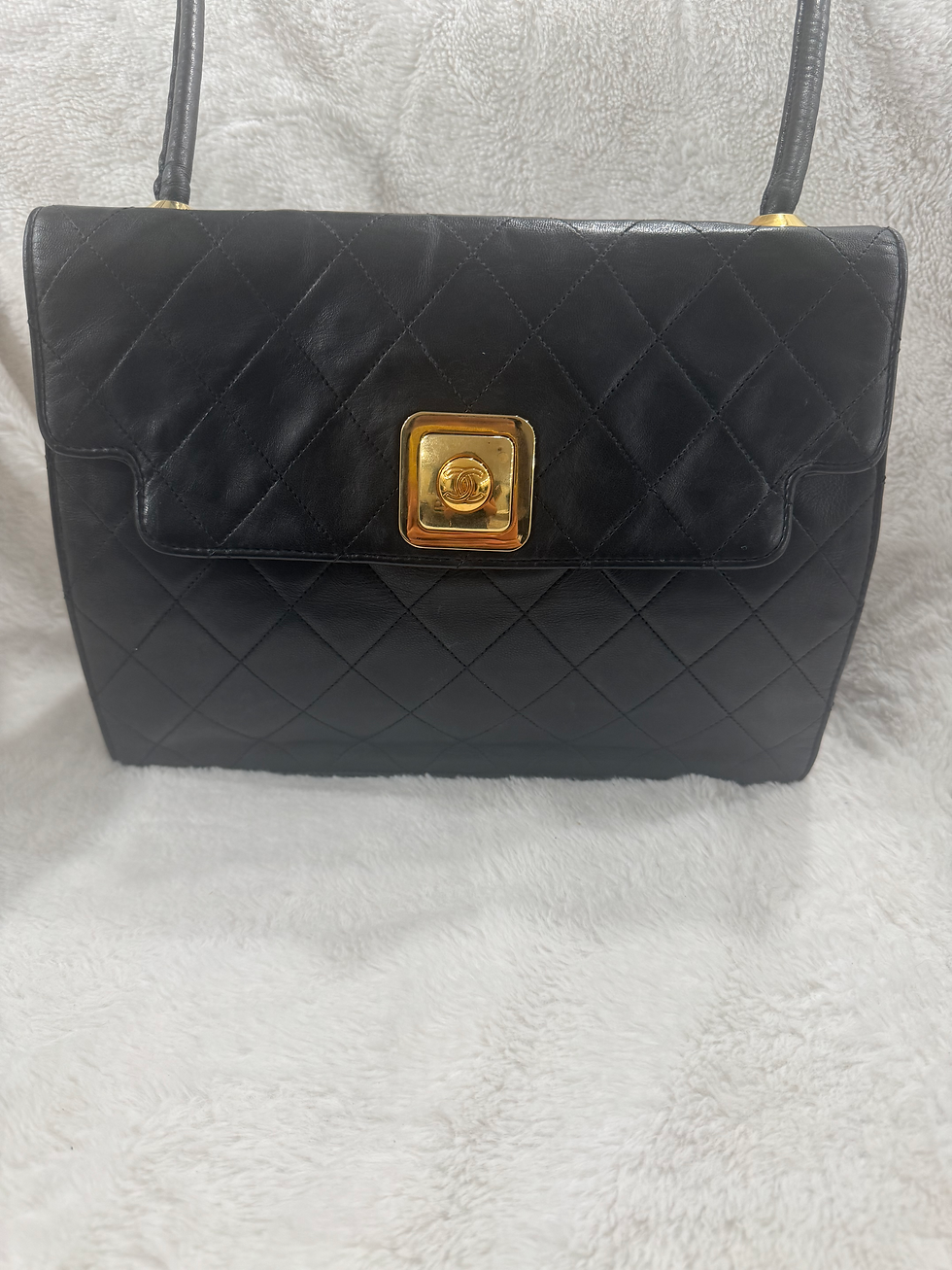 Thumbnail: Chanel Lambskin Crossbody -1 Series (1989-1991) 