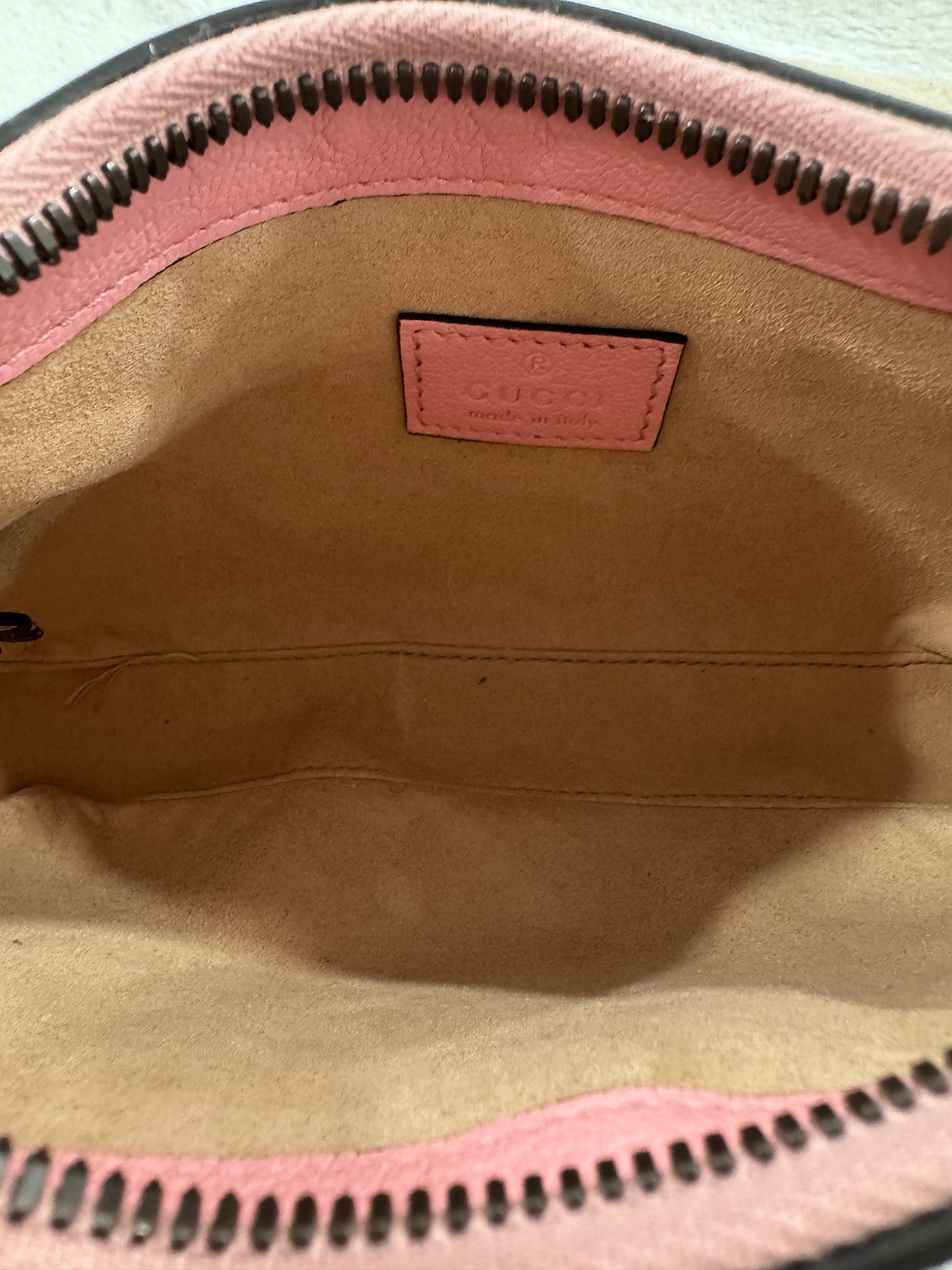 Thumbnail: Gucci Pink Calf-Skin Shoulder Bag-Brand New 
