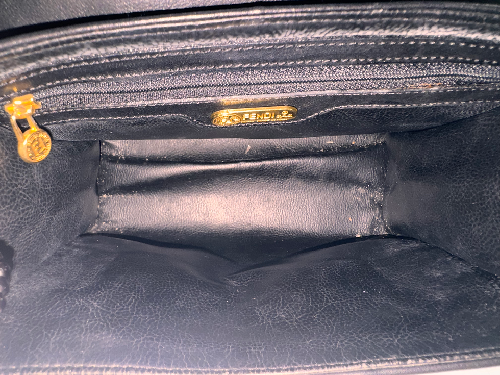 Thumbnail: Fendi Gold Top Handle Bag