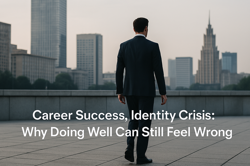 Career Success, Identity Crisis: Why Doing Well Can Still Feel Wrong
