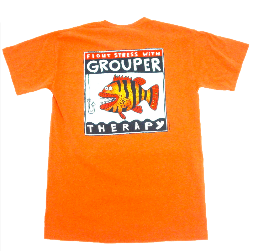 Grouper Orange T-Shirt