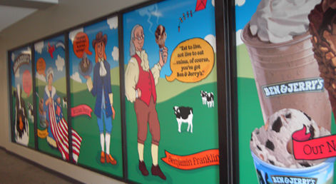 Wall signs and graphics