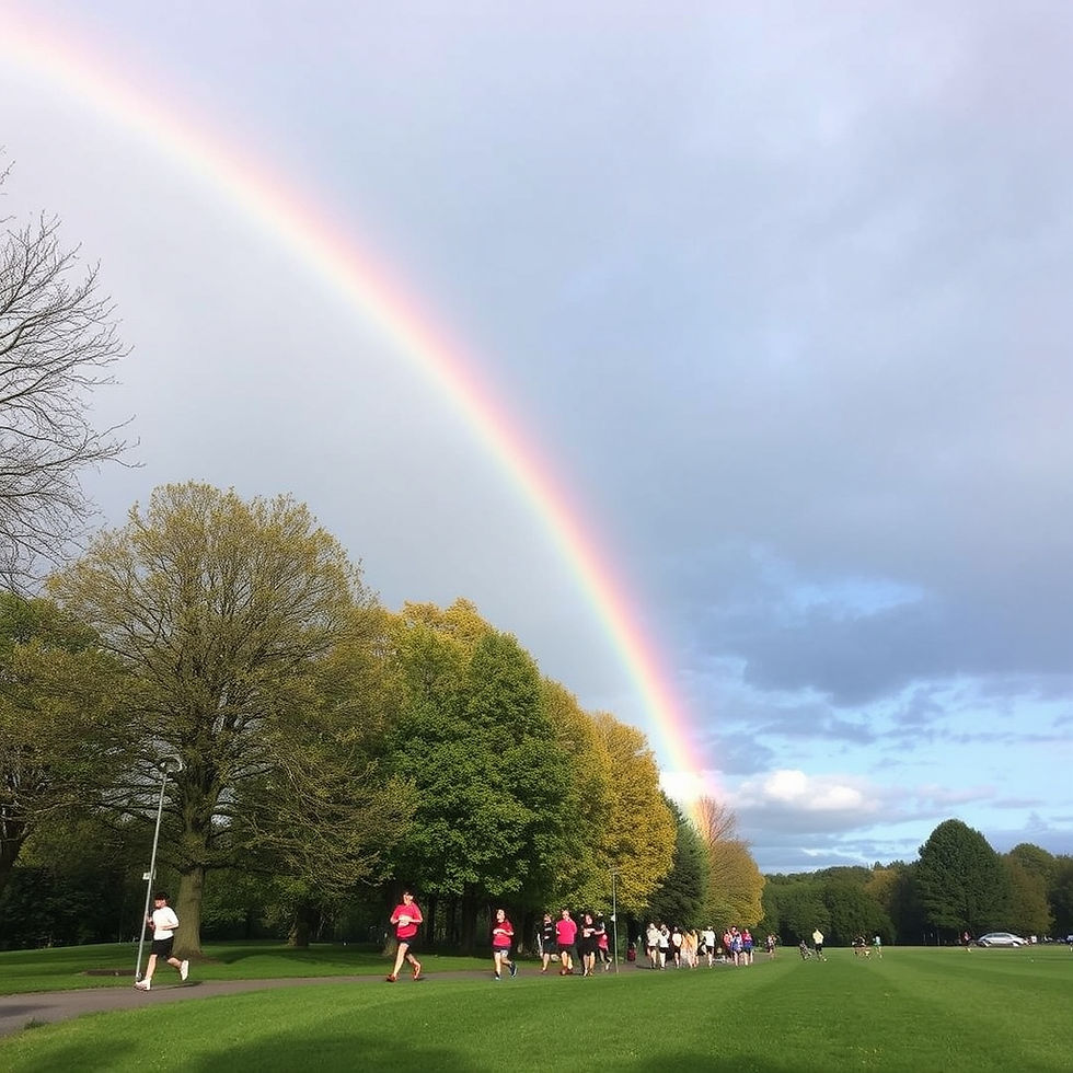 Parkrunning Into The Storm
