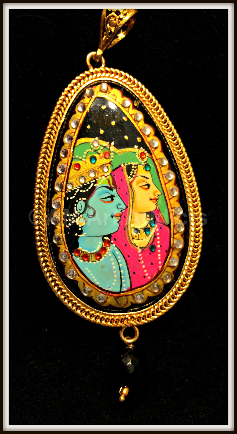 Handpainted Bejeweled Lords