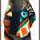 Thumbnail: Mystic Blue with Aztec Print-Cashmere Silk